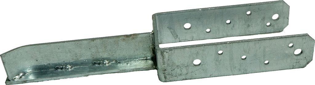 Pfostenträger zum Einbetonieren mit T-Dolle für Holzbalken 100 mm (10 cm)