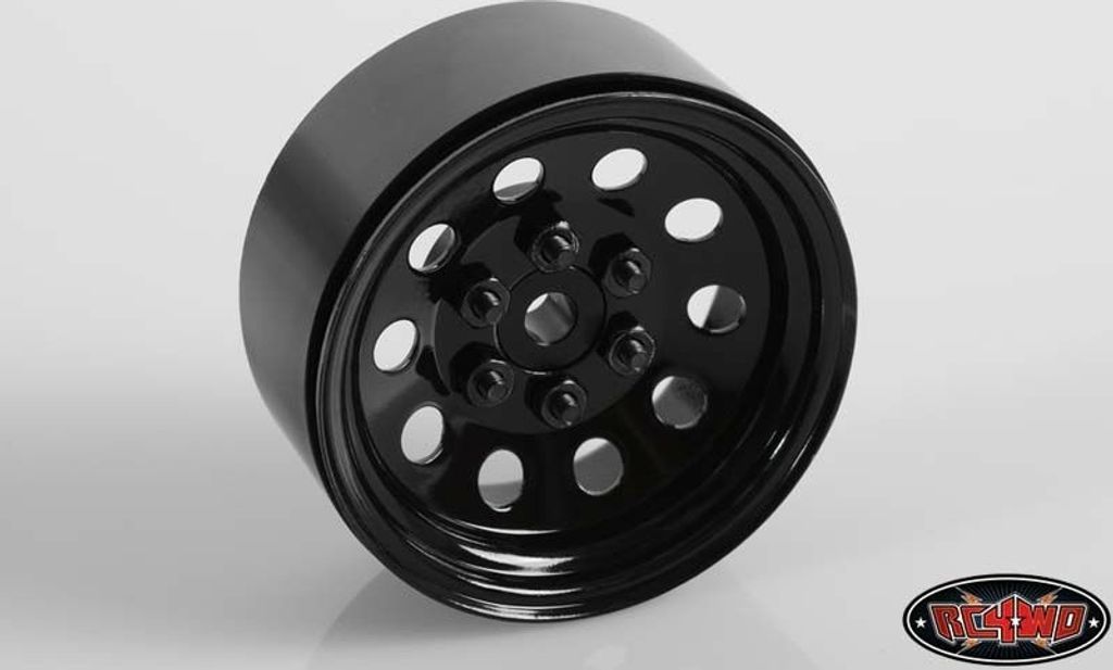 RC4WD Pro10 1.9 Steel Stamped Beadlock Wheel (Black) RC4ZW0074