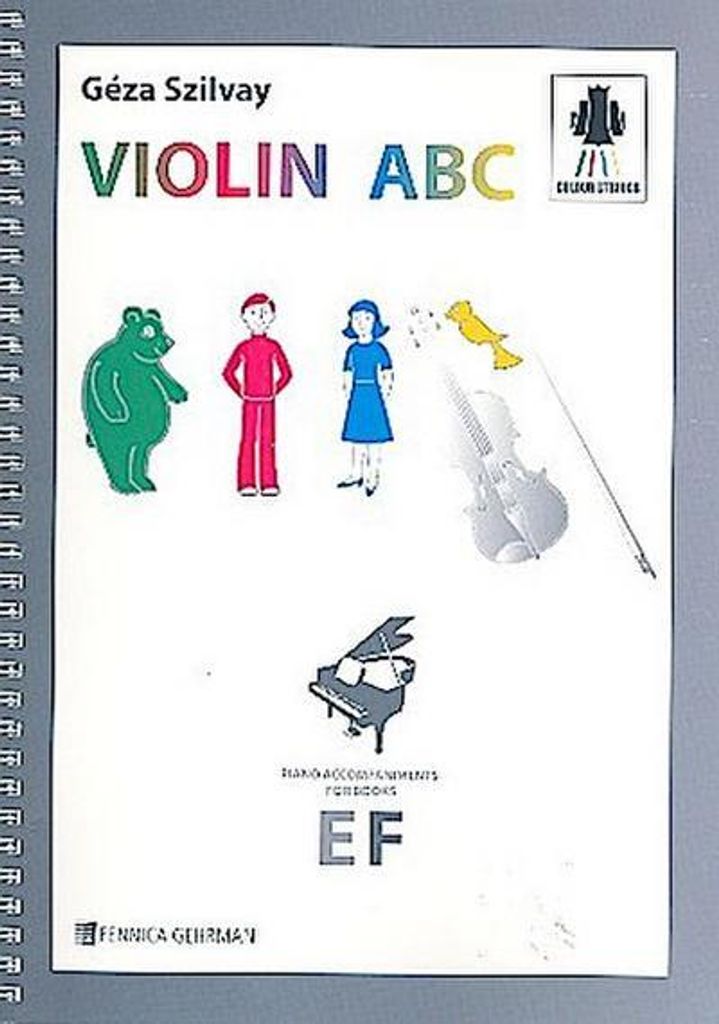 Colour Strings Violin ABC piano accompaniments for book E and F