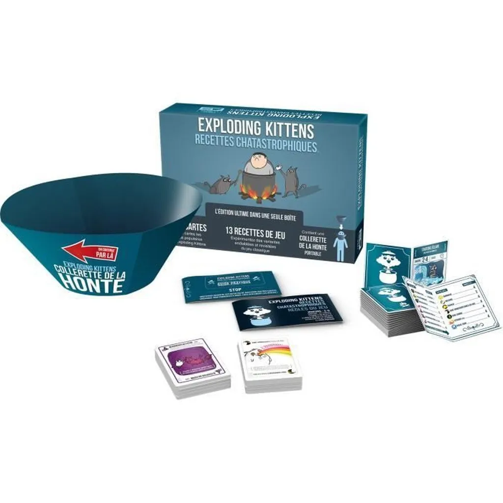 Jeu de société Recettes Catastrophiques Exploding Kittens 121 Cartes - 2