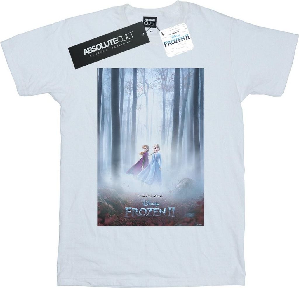 Disney - "Frozen 2" T-Shirt für Herren BI26766 (S) (Weiß)