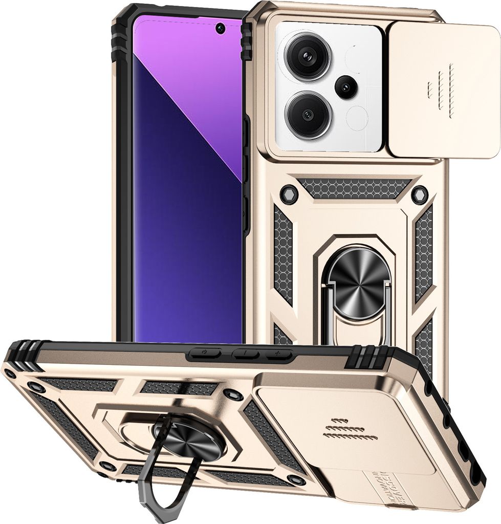 Hülle für Xiaomi Redmi Note 13 Pro 5G mit Schiebe Kamera Produktbild 