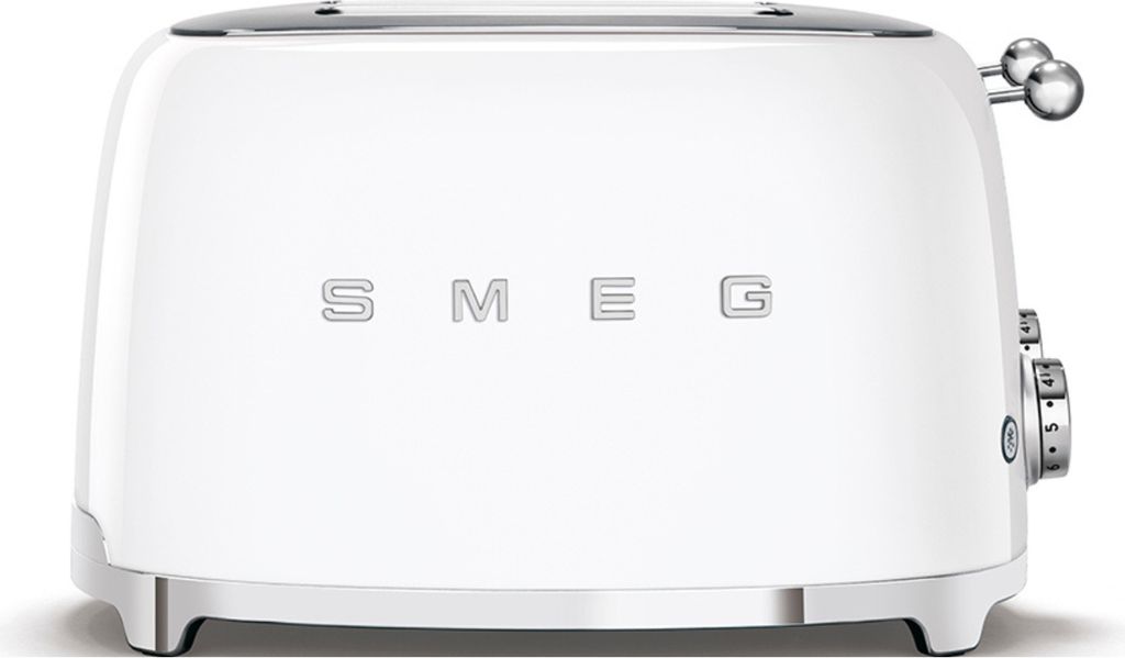 Smeg TSF03WHEU Toaster 4 Scheibe(n) Weiß 2000 W (TSF03WHEU) Immagine del prodotto 