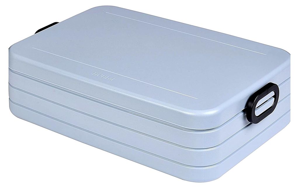 Lunchbox Take a Break Large - Brotdose To Go - Für 4 Sandwiches oder 8 Brotscheiben - Meal Prep Box - Essensbox mit Unterteilung - Spülmaschinenf...