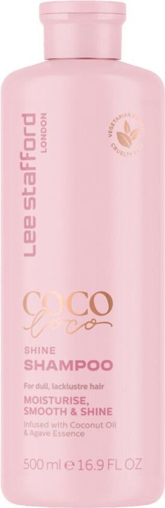 Lee Stafford CoCo LoCo Agave Shampoo 500 ml - for daily washes, for shiny and soft hair