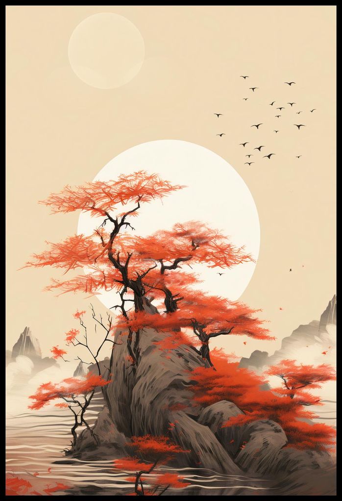 Plakat 67,5x100cm Windgeflüster