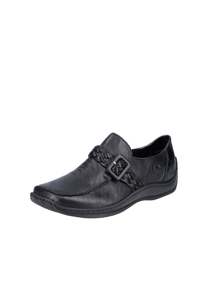Rieker Komfort Slipper L1758-00 Damen 362D4C31373538 Schwarz 36 EU