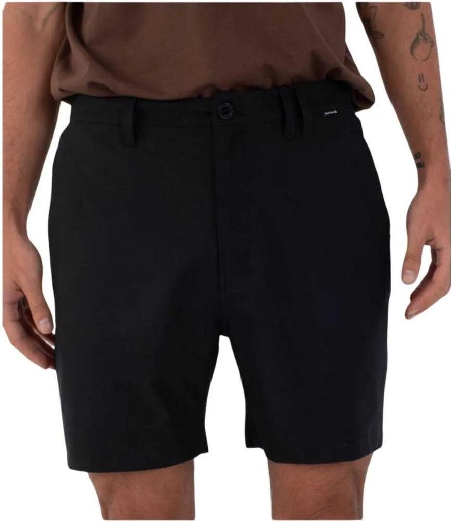 Hurley Phantom Heather Walk 18 ́ ́ Kurze Hose Schwarz 30 Herren Schwarz 30