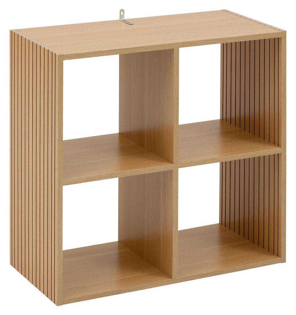 Niedriges offenes Regal TASSO, 68,5 x 32 x 68,5 cm Produktbild 