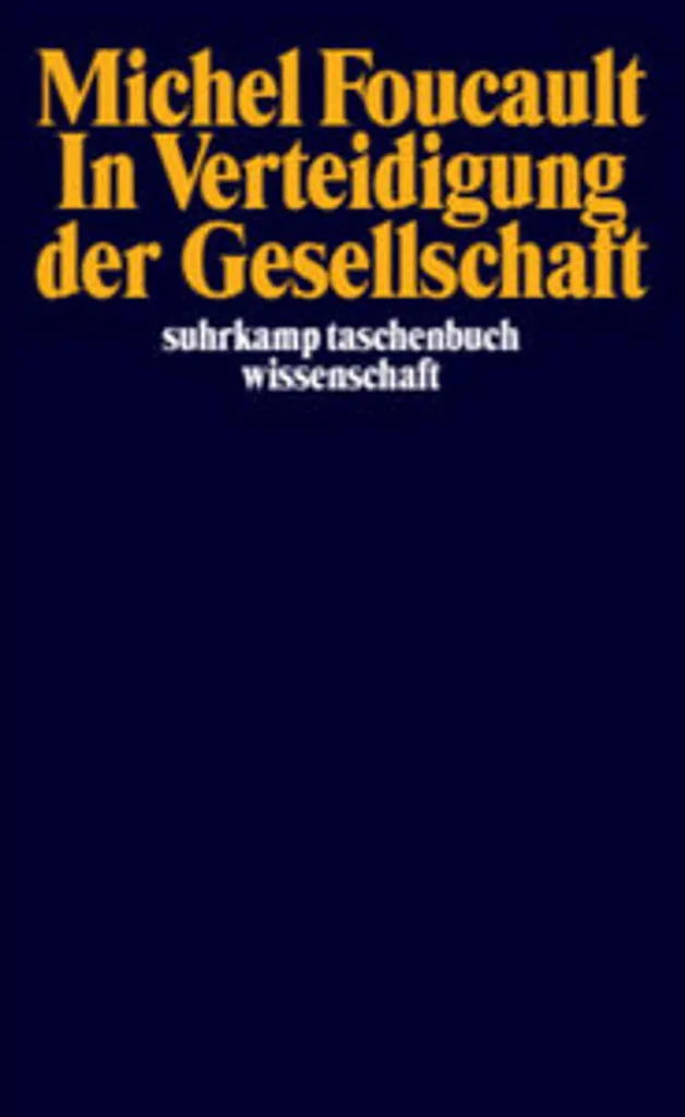 Livre In Verteidigung der Gesellschaft : Essai de Philosophie Sociale