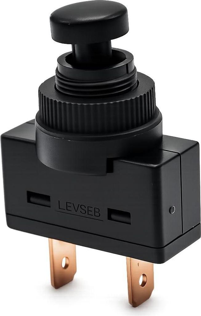 KFZ Taster 20A 12V AUS/EIN Federrücklauf-Zugstift mit Produktbild 