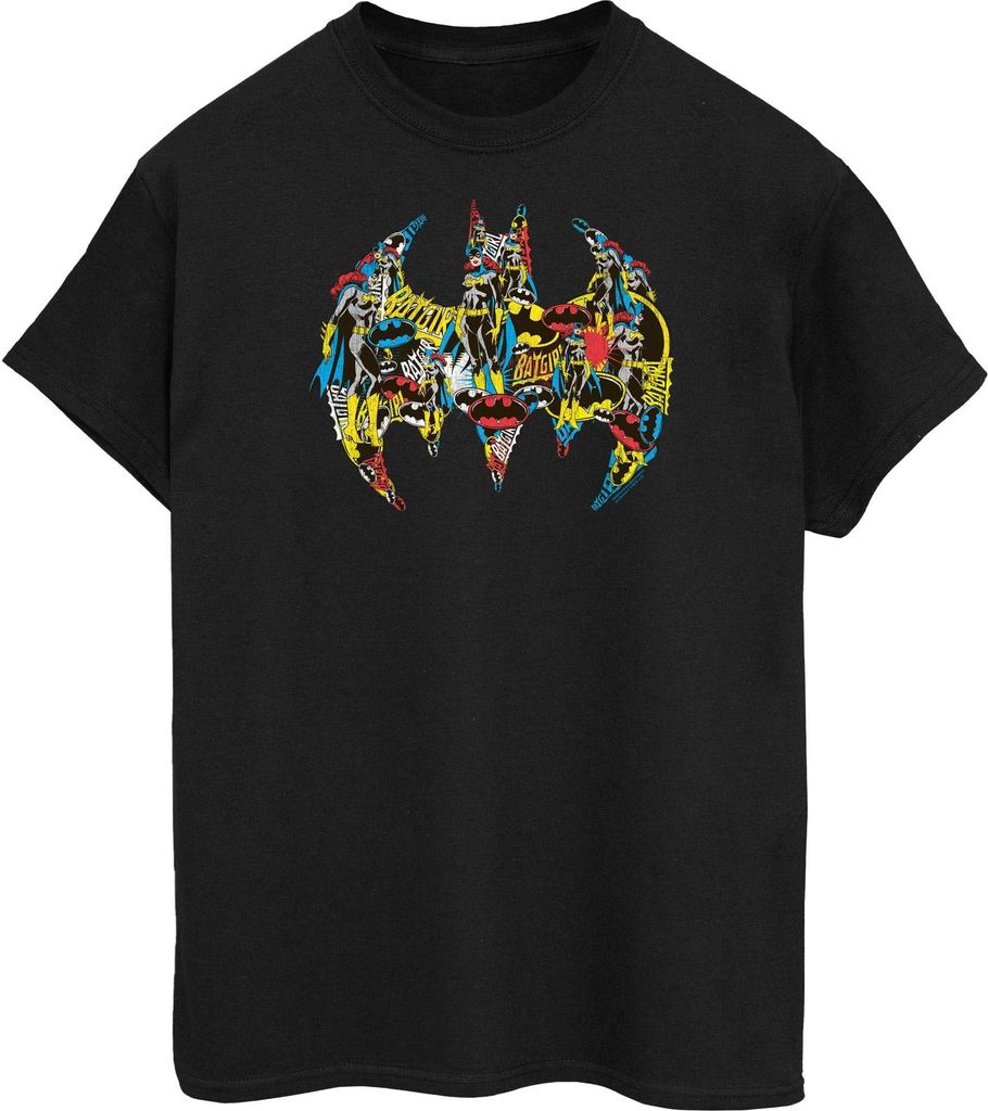 DC Comics - T-Shirt für Damen BI47823 (4XL) (Schwarz)