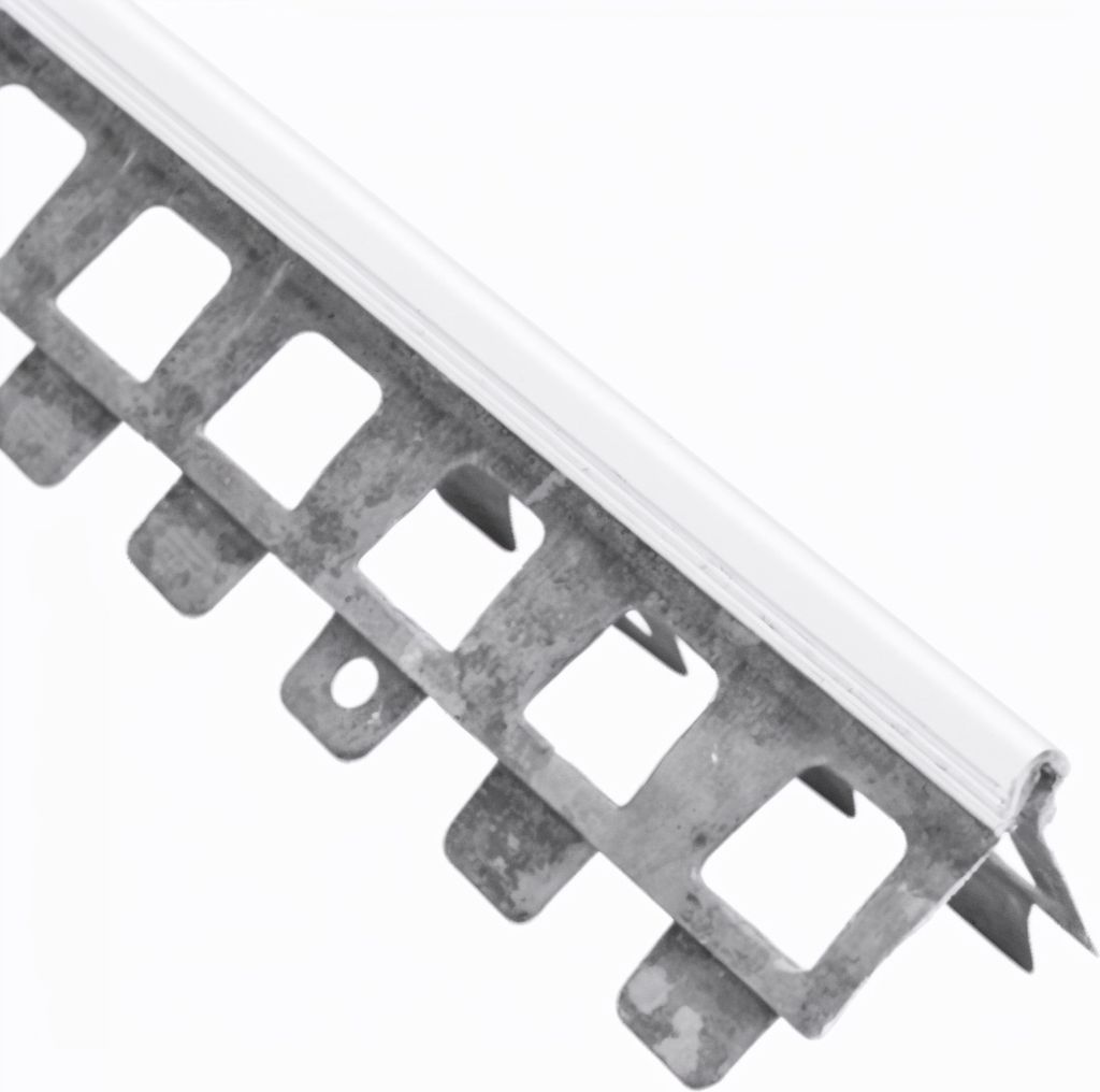 15x Kantenprofil Außenputz PVC-Abschlusskante 15mm je 2,5m