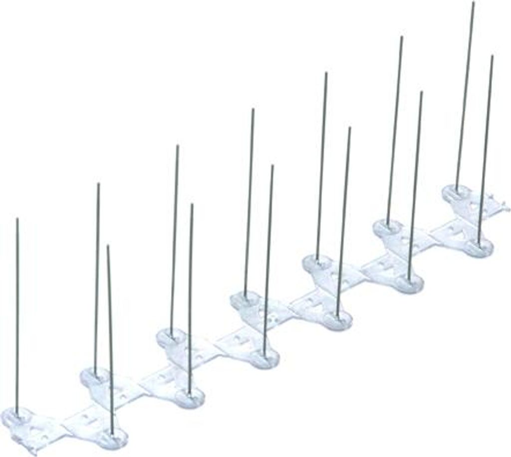 Taubenabwehrspikes 2 Stränge DIMOS - 100 mm x 1 m - 719102