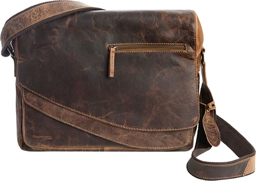 Besace Cuir Messenger pour Étudiant et Bureau Format A4 Montana