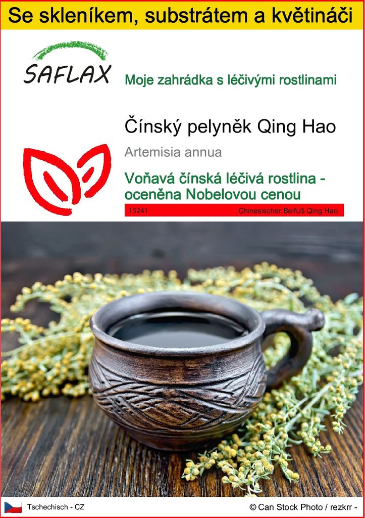 SAFLAX Kultivační sada - Čínský pelyněk Qing Hao - Obrázek produktu 