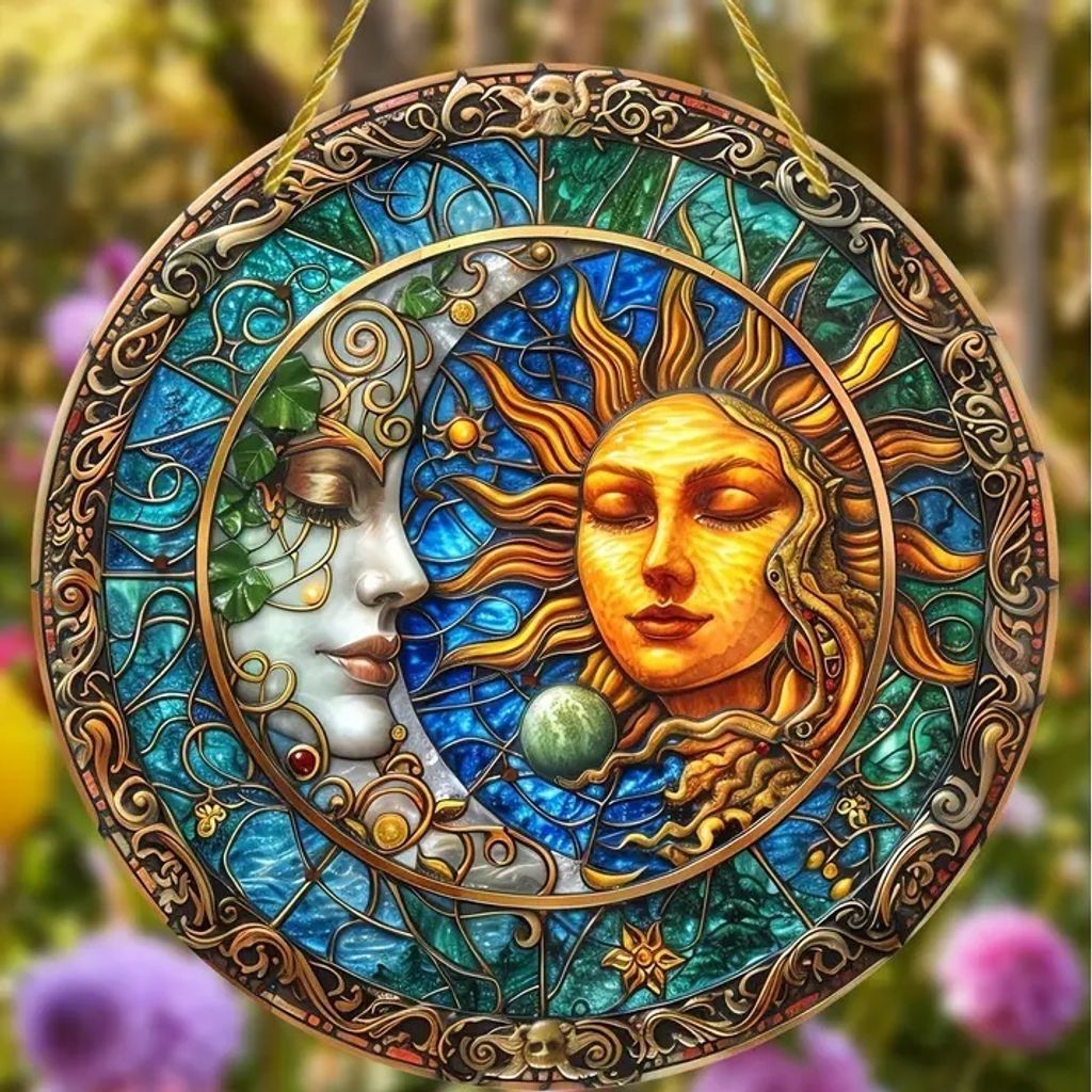 Attrape-Soleil Multicolore - Élégance Lumineuse pour Votre Image du produit 
