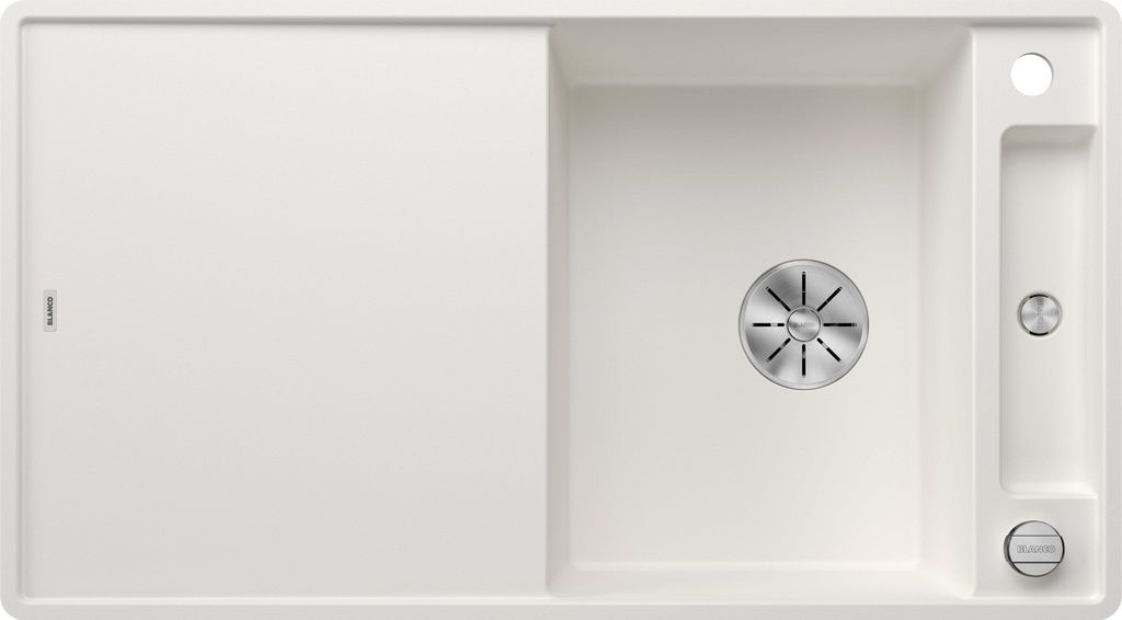 BLANCO AXIA III 5 S-F, SILGRANIT® PuraDur®, weiß, Produktbild 