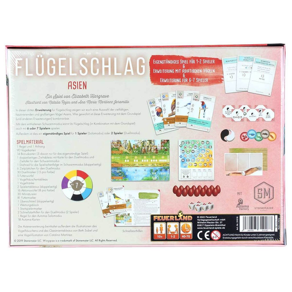 Flügelschlag: Asien-Erweiterung [Erweiterung] Produktbild 2