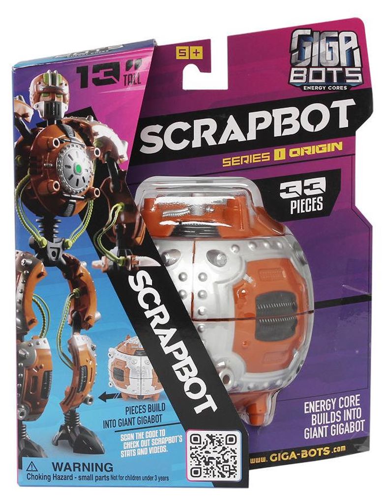 GigaBot Energy Core - Scrapbot - 33 cm actiefiguur