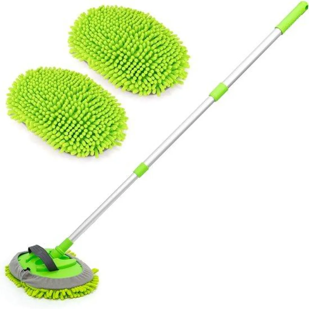 Évitez les rayures : brosse de lavage douce télescopique pour voiture