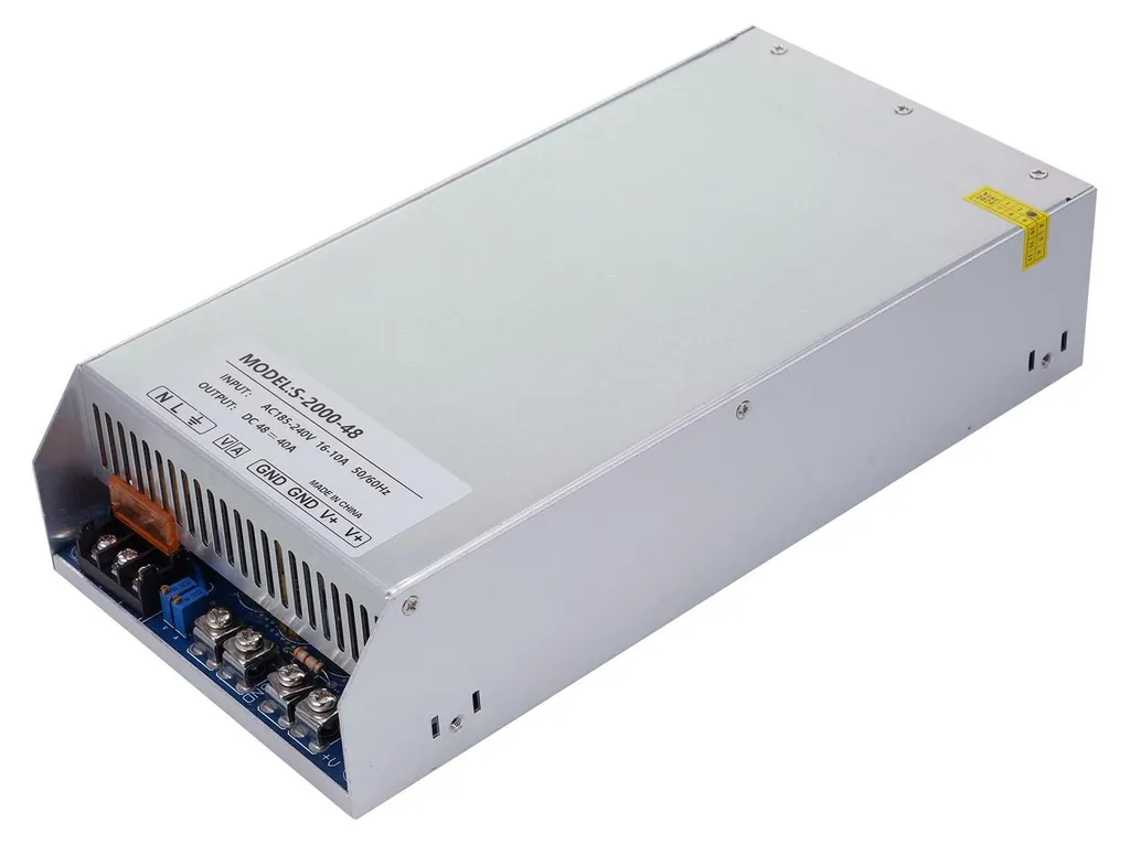 Alimentation 48V 2000W Haute Puissance avec Protection Surcharge Intégrée
