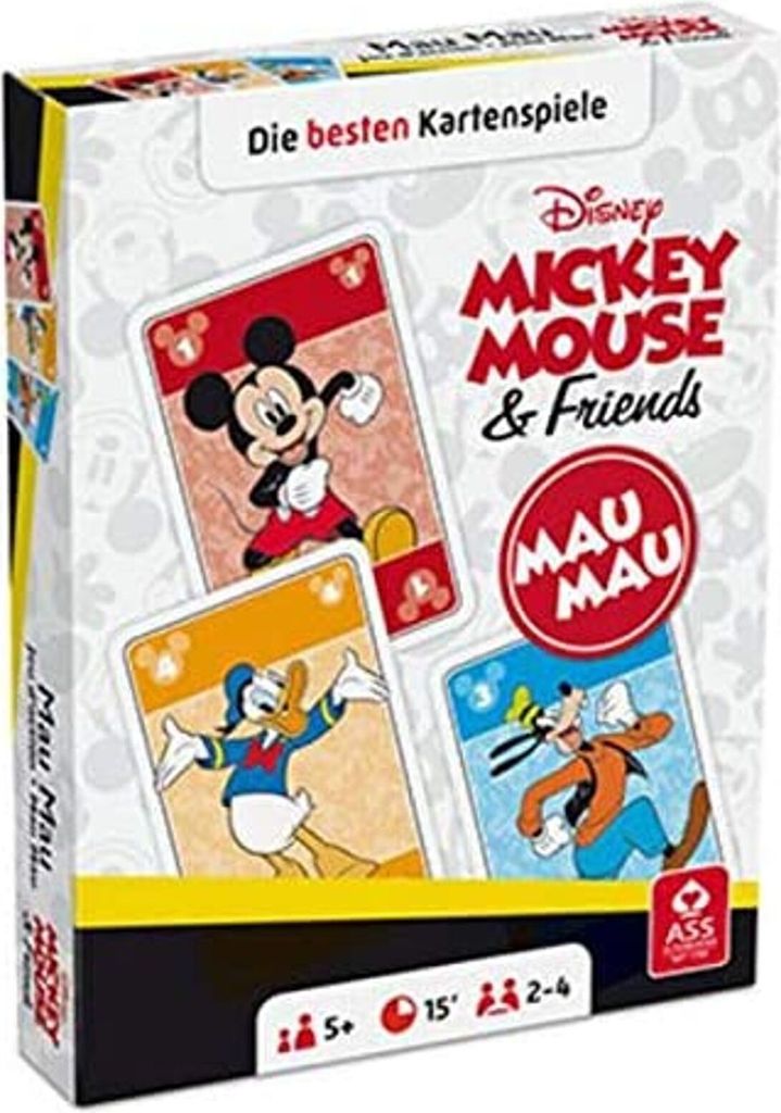 ASS Altenburger 22500205 - Disney Mickey & Friends: Mau Mau