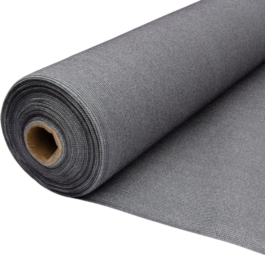 Sonnensegel 4x6 Meter Rechteck Silbergrau mit 87% UV-Schutz - 230 g/m² - Sonnenschutz - Paket inklusive Befestigungsmaterial