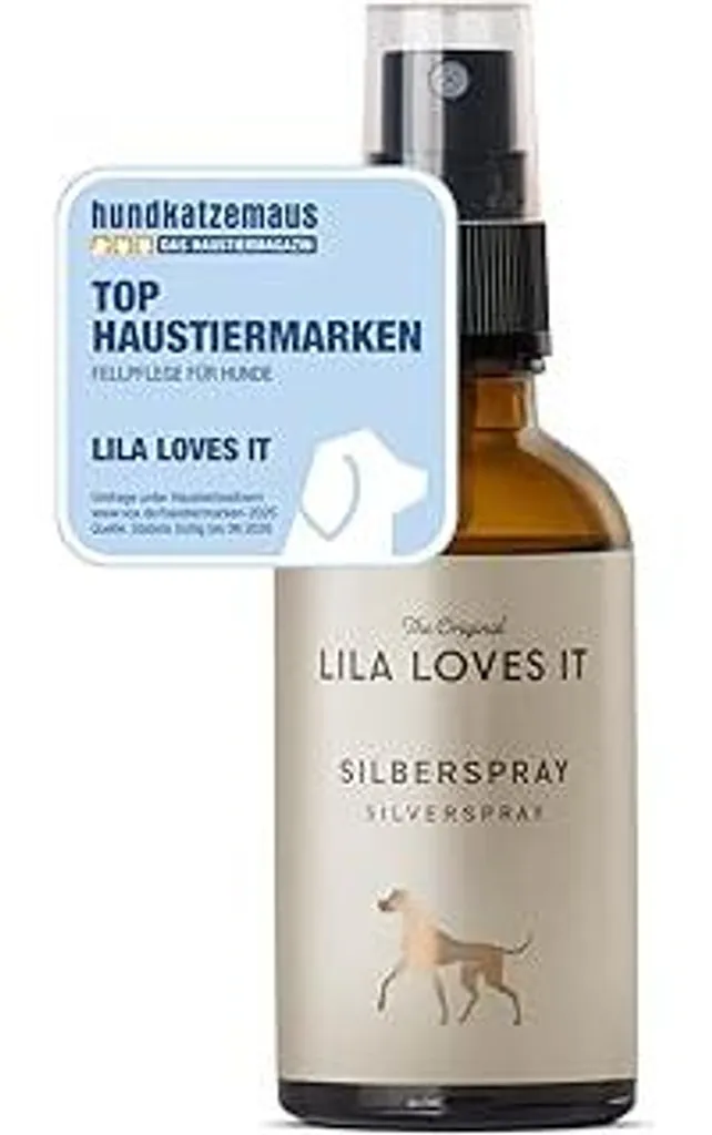 LILA LOVES IT Silver Spray | Cura Naturale Cute Cane 50ml