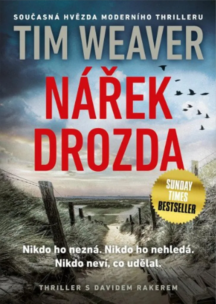 Livre de Poche Nářek drozda Tim Weaver - Lecture Idéale Voyage et Loisir