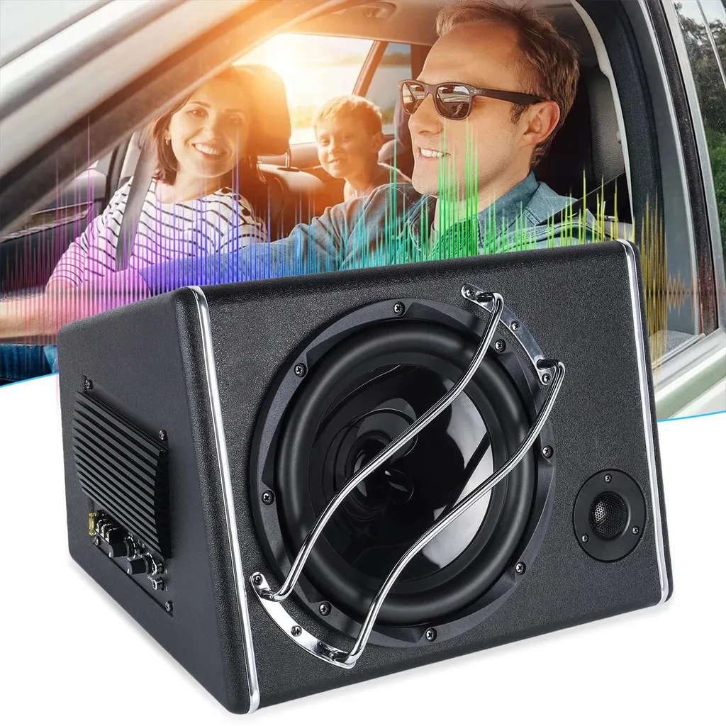 Subwoofer auto et salon 25 cm 3800W idéal pour sono puissante - 2