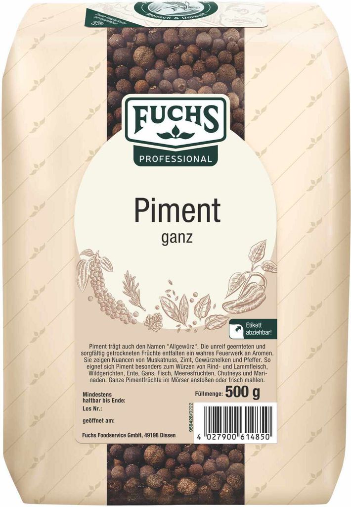 Pimento professionale Fuchs delicatamente raffinato ed Immagine del prodotto 