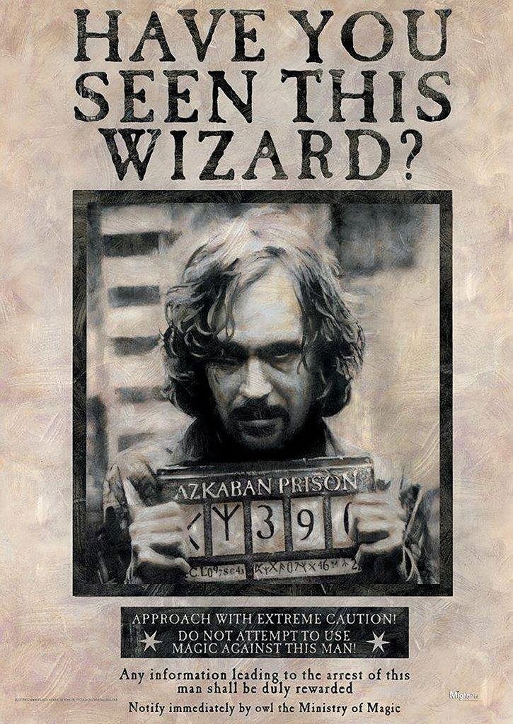 Wanted Sirius Black Maxi Poster - Harry Potter Produktbild 
