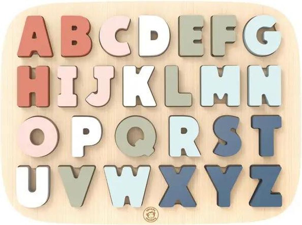 Holzpuzzle Alphabet, Speedy Monkey