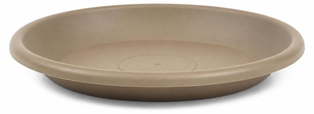Pflanztopfuntersetzer Mira Taupe Ø 29cm - Frostsicher & Produktbild  KI-generiertes Bild