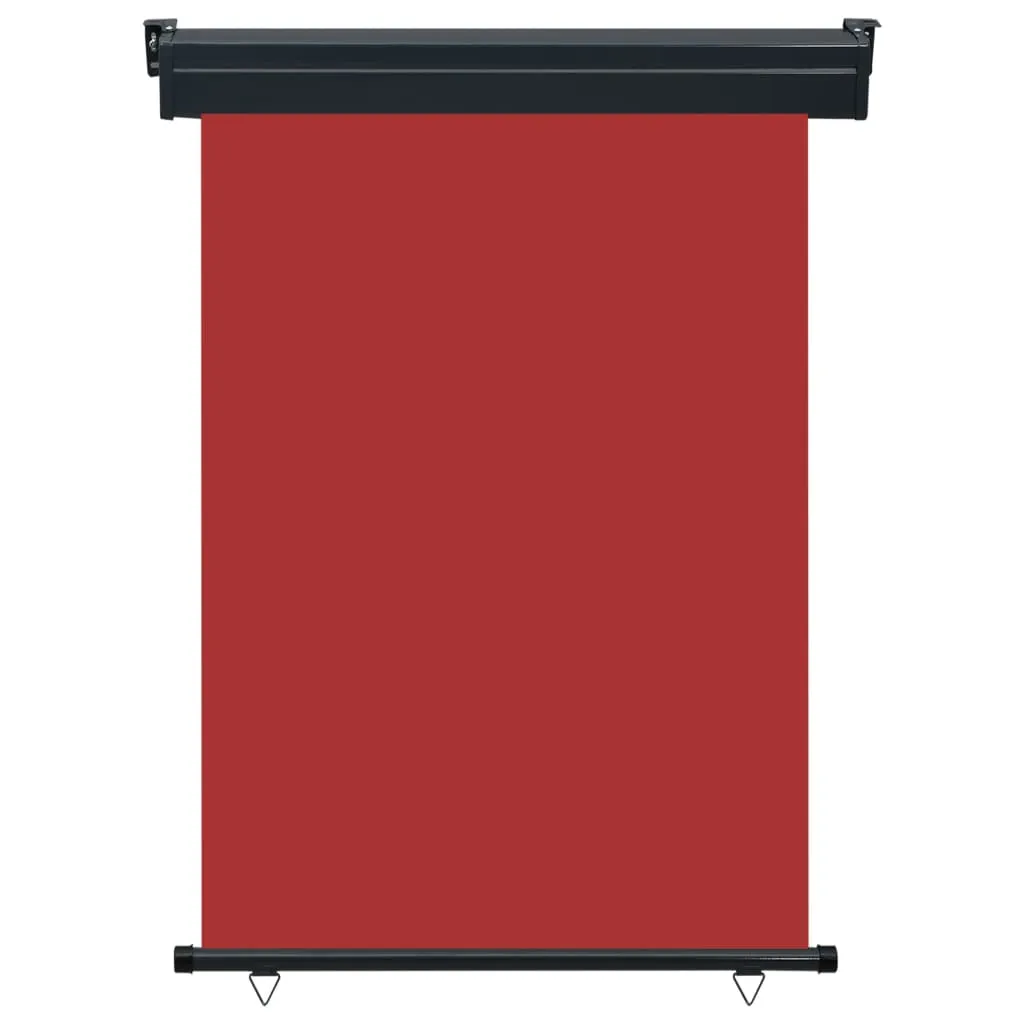 Tenda Privacy Balcone vidaXL 125x250 Rosso | Montaggio Rapido - 1