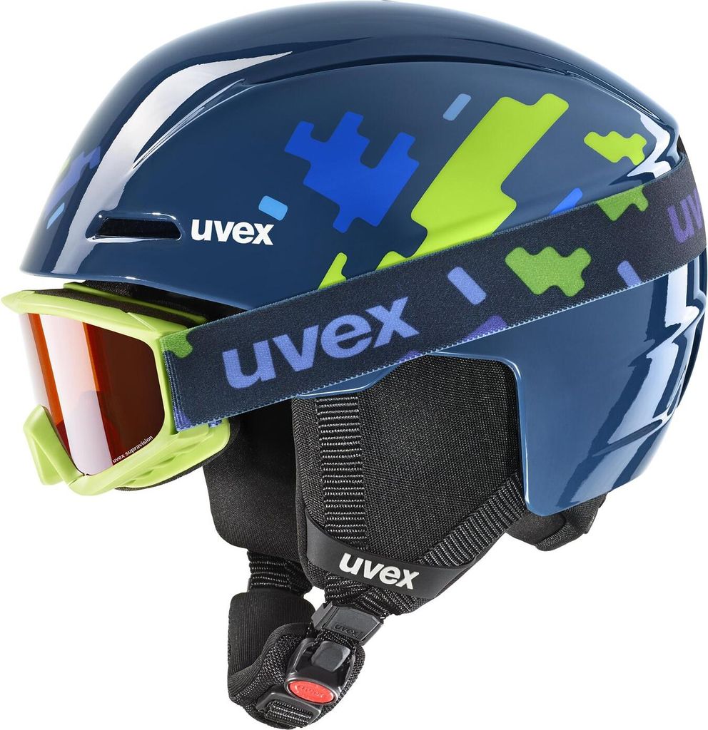 Uvex 56S3171103, Blau, Helm, Unisex, Alle, Skifahren, 51-55 Produktbild 
