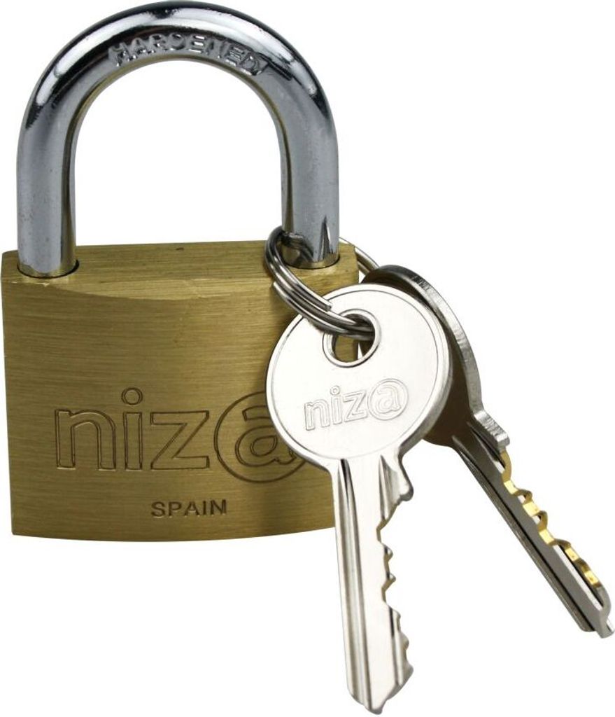 Vorhängeschloss Schrankschloss Kellerschloss Bügelschloss Kofferschloss 40 mm
