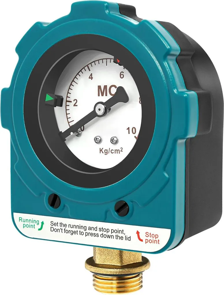 Pressostat de pompe à eau pour stopper les chutes de pression