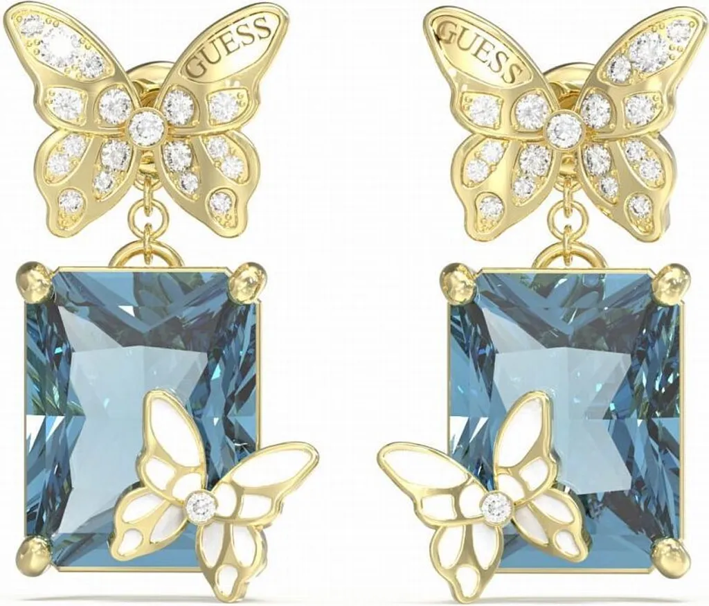 Orecchini Guess Chrysalis In Acciaio Inossidabile – Modello JUBE04108JWYGT-U - 6