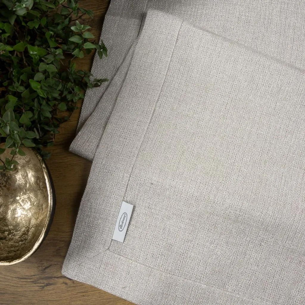 Nappe Stella 2 gris clair 145x300 cm, textile résistant et élégant - 8
