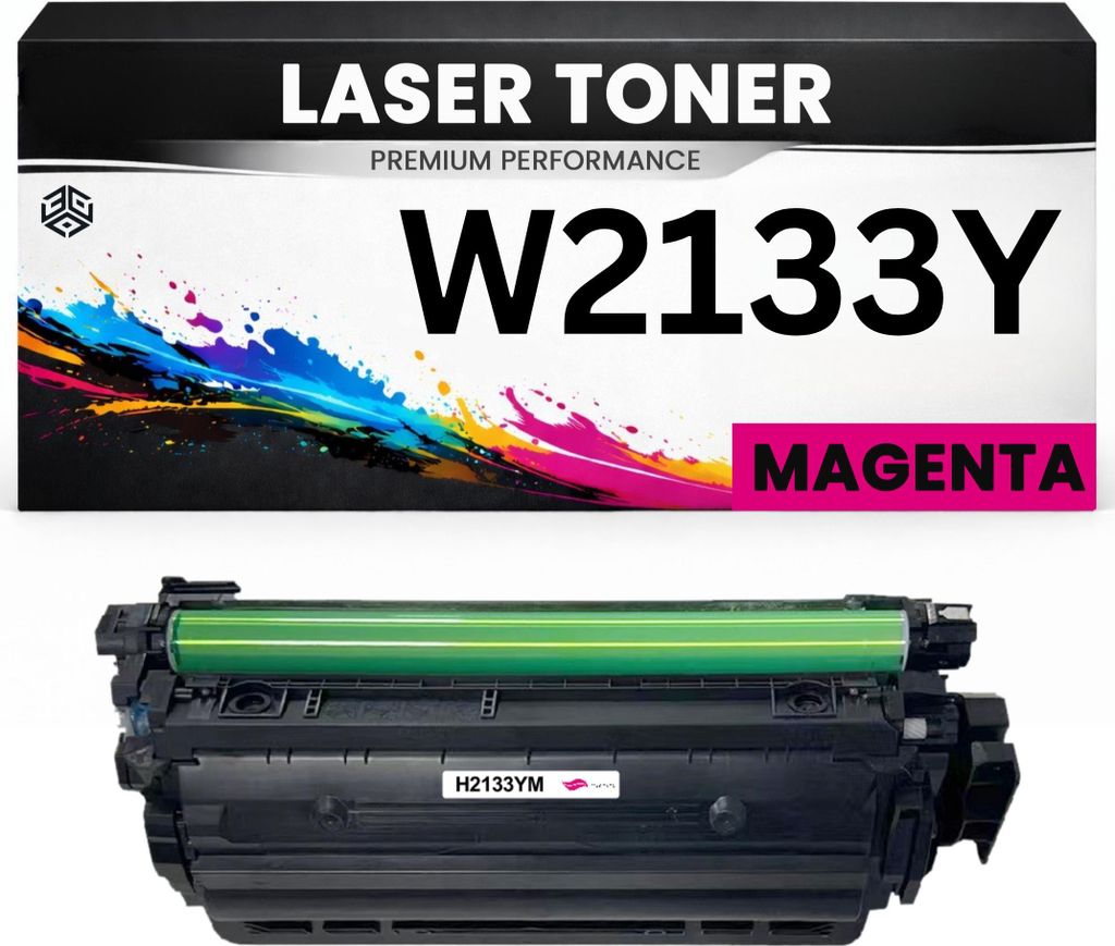 Toner 213Y Magenta für HP kompatibel W2133Y Premium Alternative LaserJet Enterprise 5700dn 6700dn 6701dn MFP 5800f 5800dn 6800dn Color 5800zf