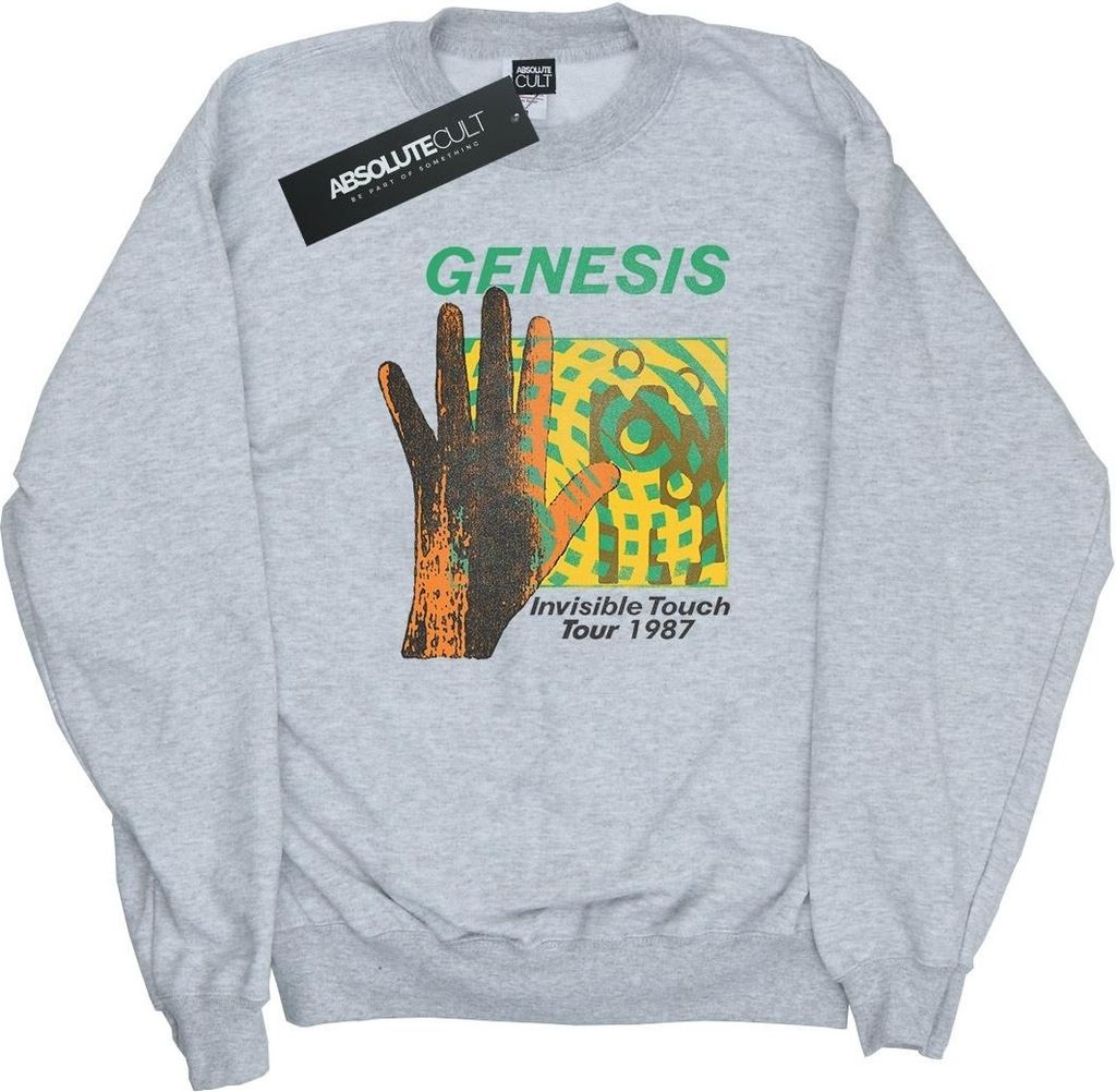 Genesis - "Invisible Touch Tour" Sweatshirt für Damen BI10277 (XL) (Grau meliert)