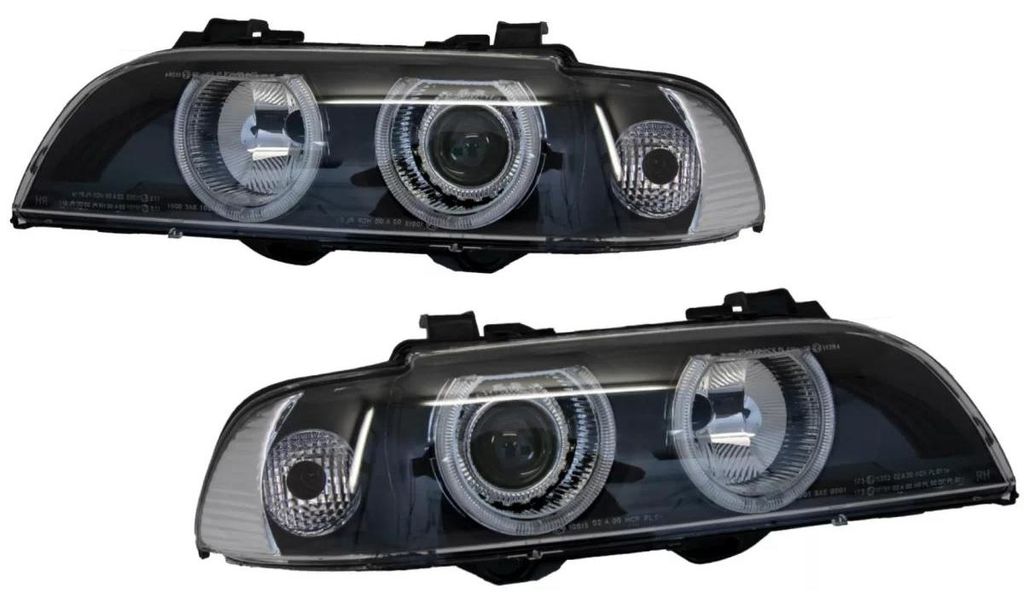 Angel Eyes svetlomety pre BMW radu 5 E39 96-03 Facelift Obrázok produktu 