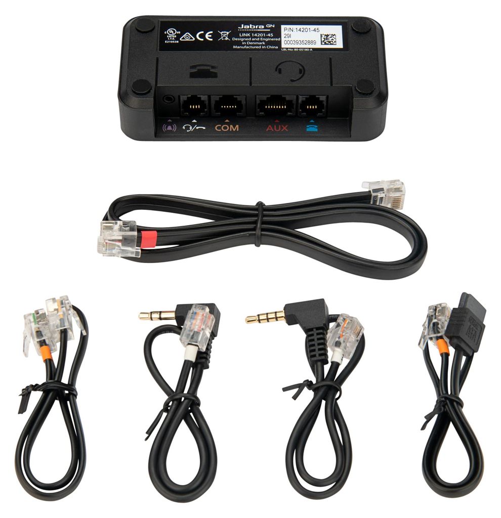 Jabra 14201-45 Kopfhörer-/Headset-Zubehör Steueradapter