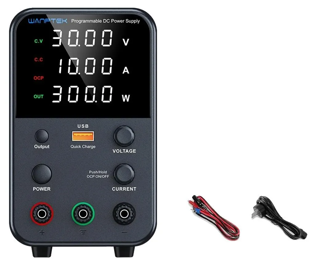 Alimentation stabilisée WJ W 30V 10A avec affichage LED de précision