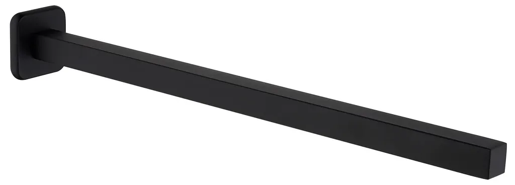 Porte-serviettes mural à un bras H4401MB, noir mat 40 cm en inox SUS304