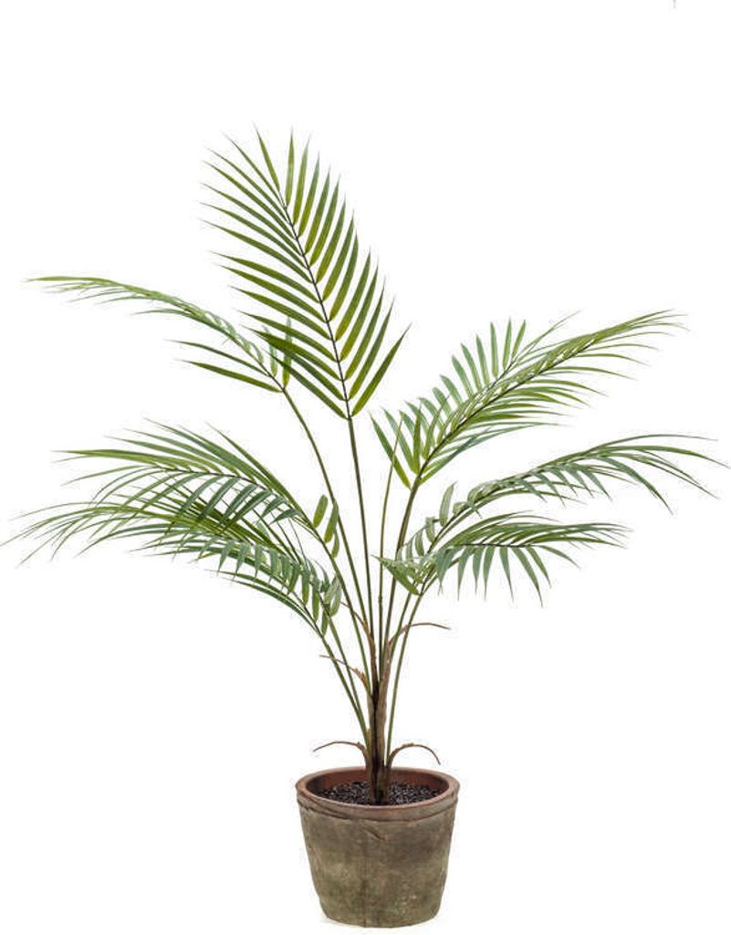 künstliche Zimmerpflanze Chamaedorea Bergpalme H. 85cm Topf Emerald Topfpflanze