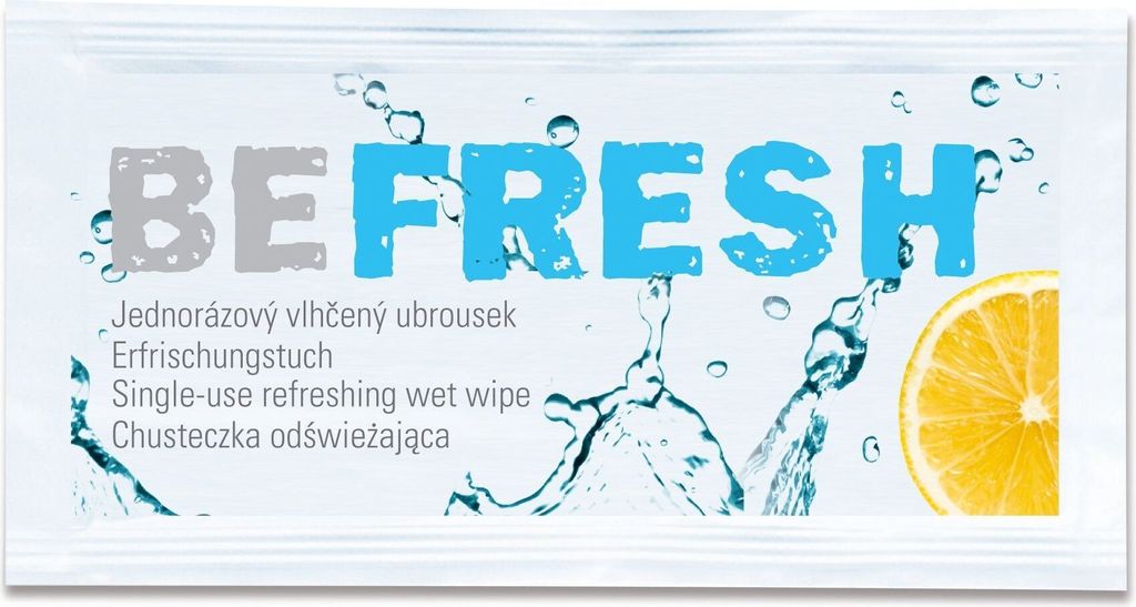 Hellma 60000140 Erfrischungstücher BE FRESH - 400 Stück Produktbild 