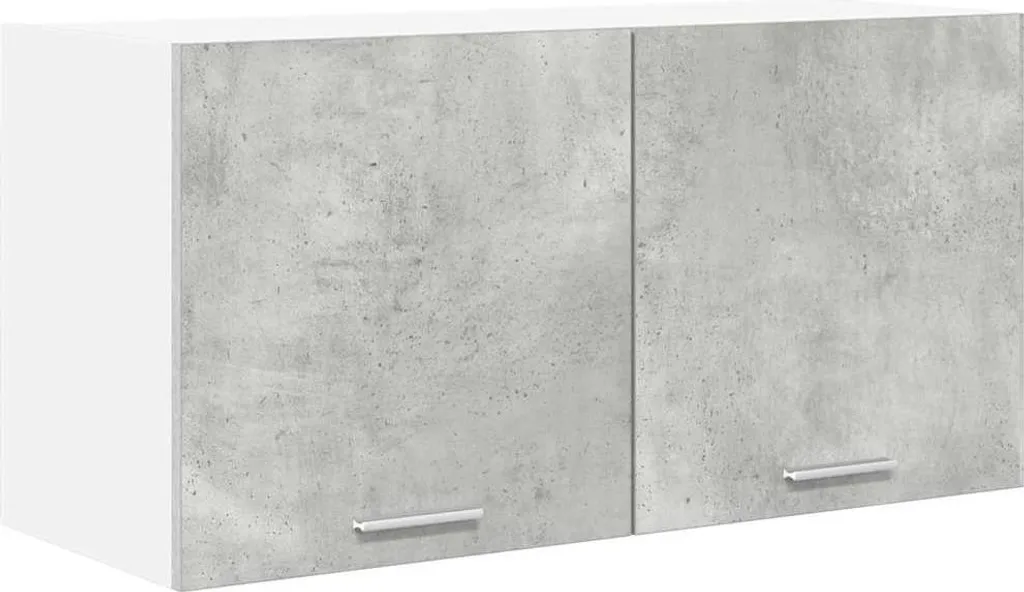 Mobile Pensile SYFAX 2 Ante Grigio Cemento 80x31x40 | Offerta Online